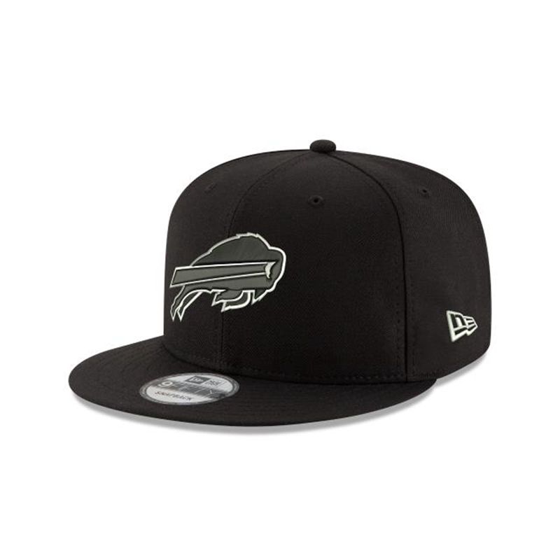 NFL Buffalo Bills 9Fifty Snapback (YJN7990) - Black New Era Caps